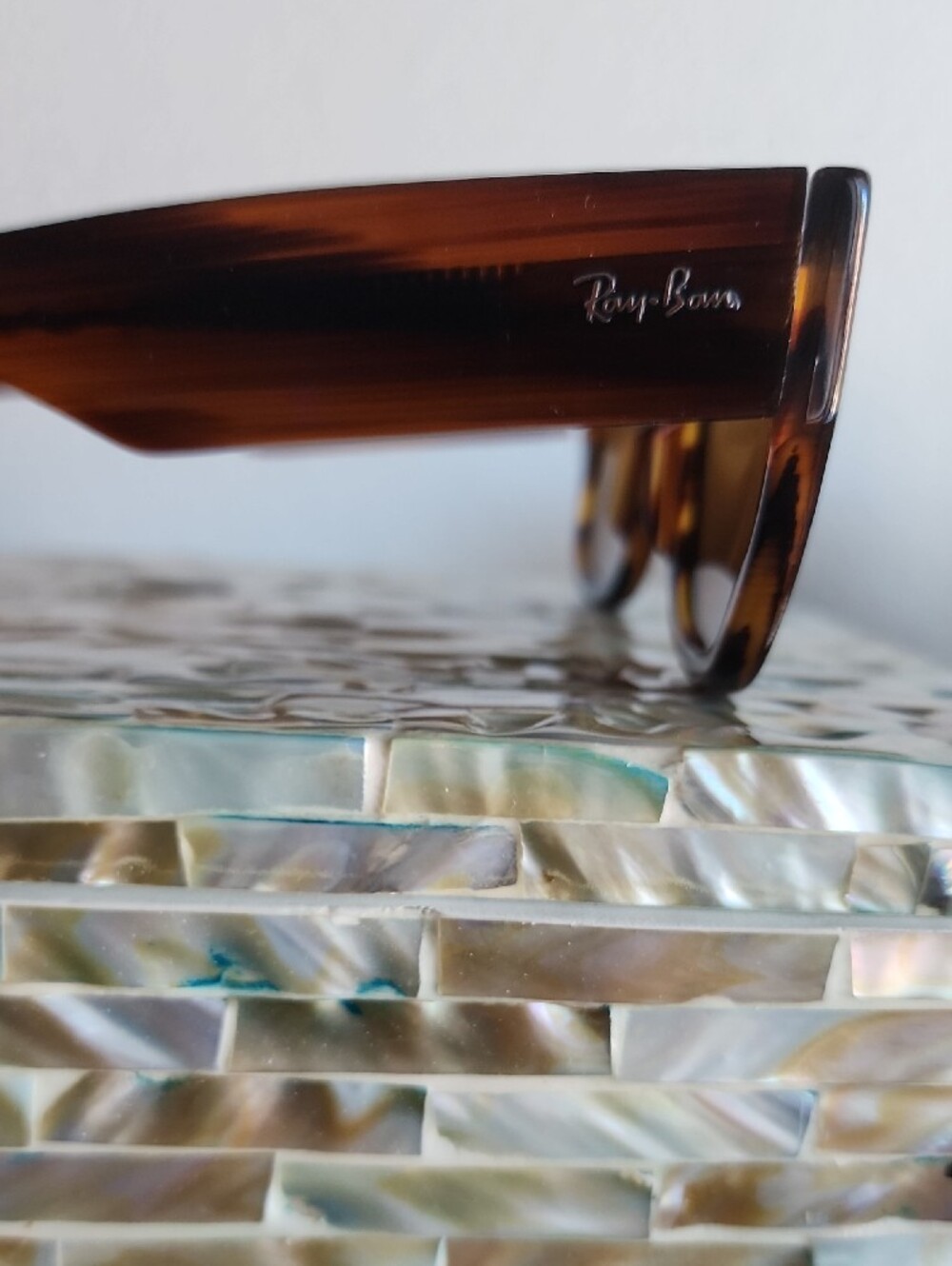 Men Brown Mega Raybans - Picture 5 of 8